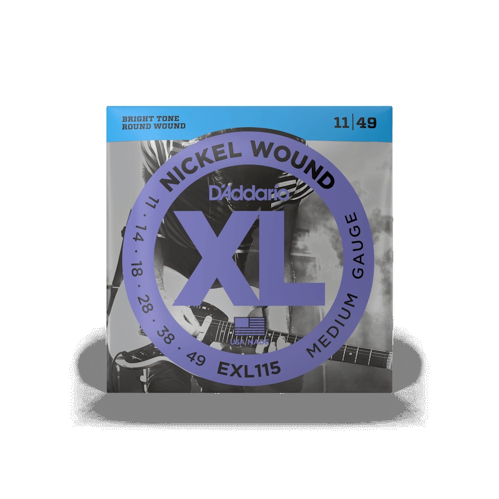 D`ADDARIO EXL115 XL NICKEL WOUND MEDIUM (11-49)