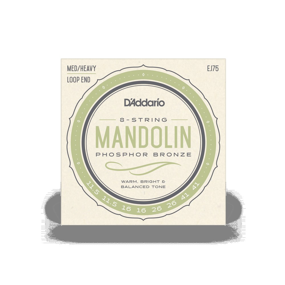 D`ADDARIO EJ75 Mandolin Phosphor Bronze Medium/Heavy (11.5-41)