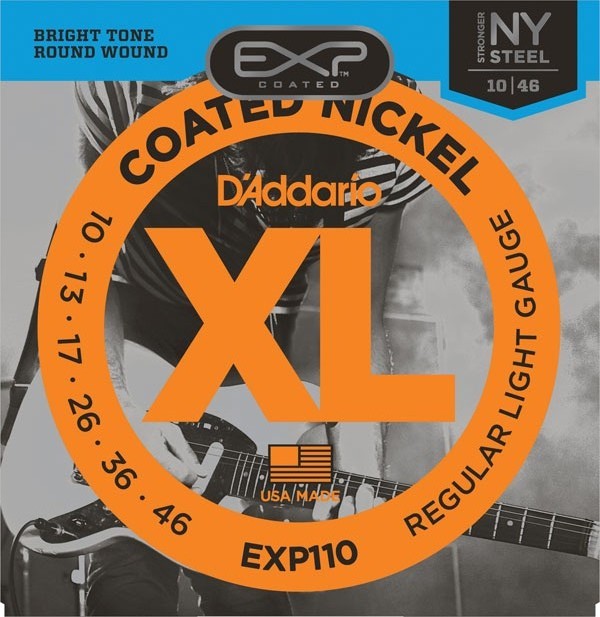 D`ADDARIO EXP110 EXP COATED NICKEL REGULAR LIGHT (10-46)