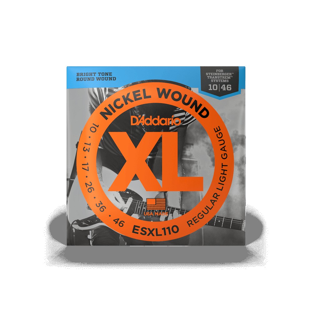 D`ADDARIO ESXL110 XL NICKEl WOUND REGULAR LIGHT DOUBLE BALL END (10-46)