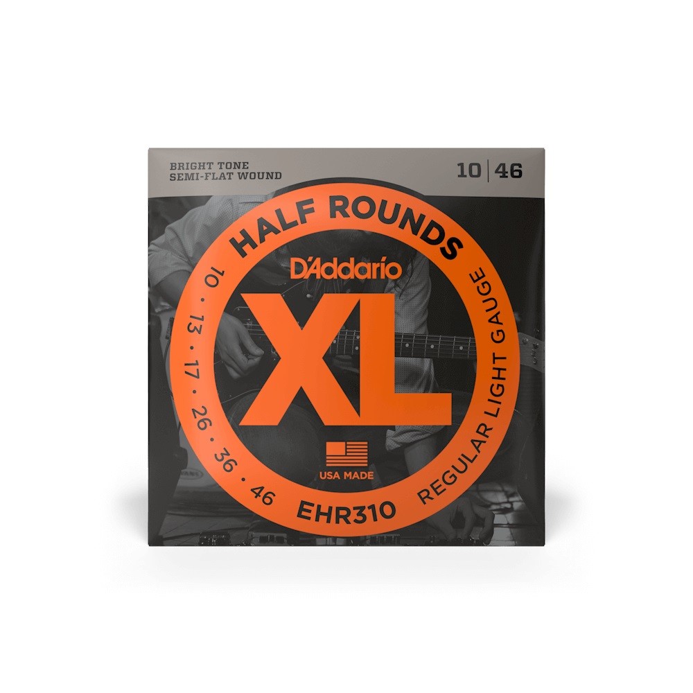 D`ADDARIO EHR310 XL HALF ROUNDS REGULAR LIGHT (10-46)