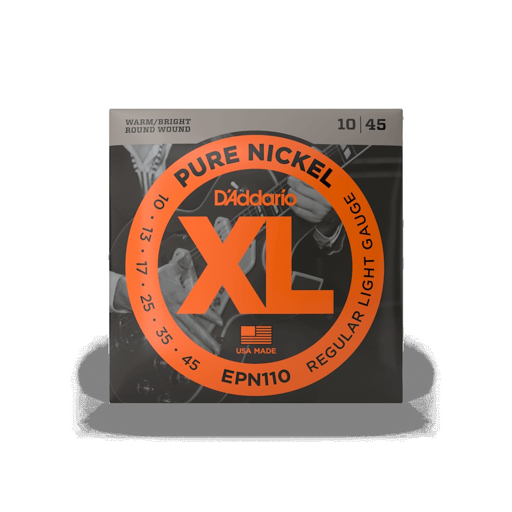 D`ADDARIO EPN110 XL PURE NICKEL REGULAR LIGHT (10-45)