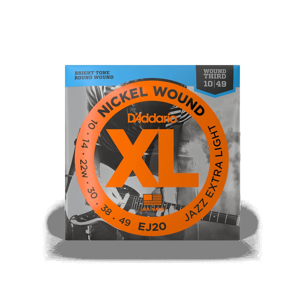 D`ADDARIO EKXL110 XL NICKEL WOUND REGULAR LIGHT REINFORCED (10-46)