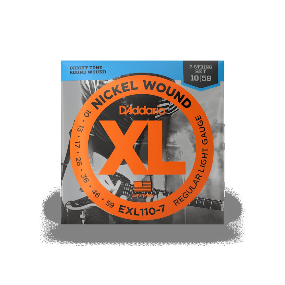 D`ADDARIO EXL110 XL NICKEL WOUND REGULAR LIGHT (10-46)