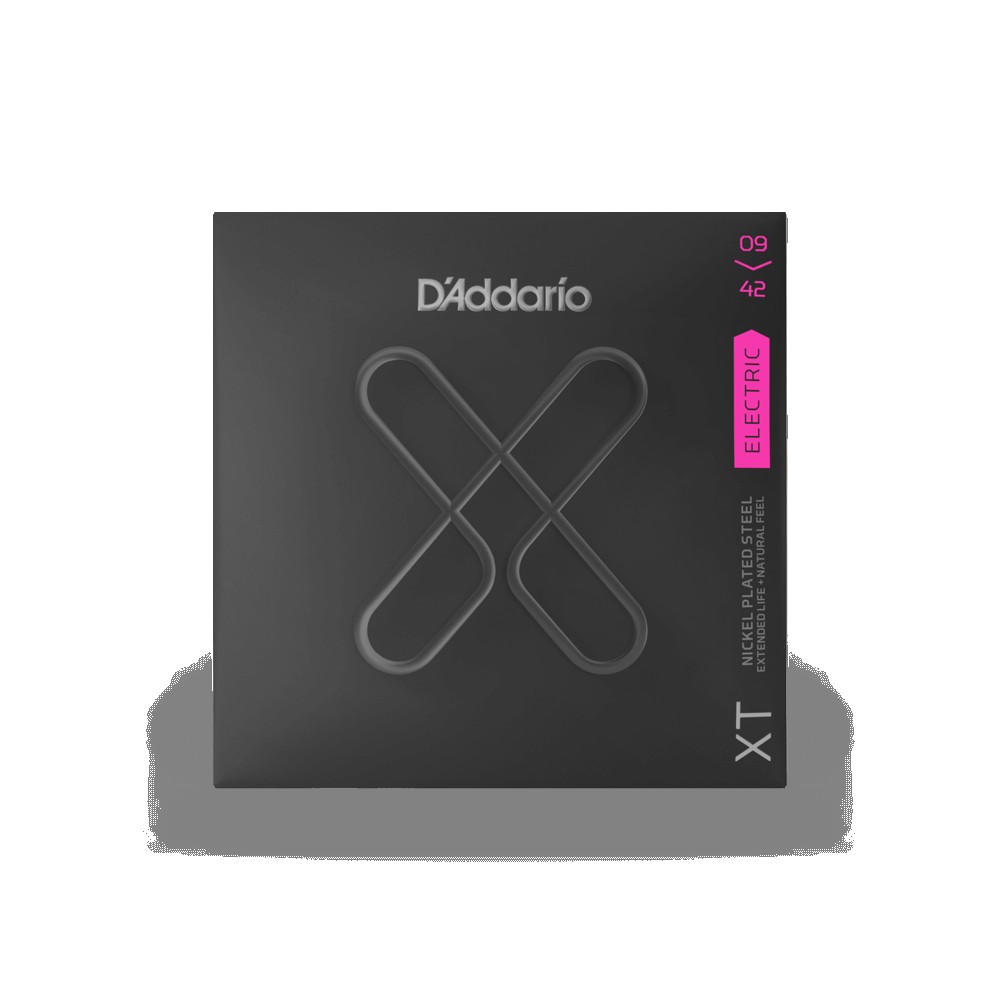 D`ADDARIO XTE0942 XT ELECTRIC NICKEL PLATED STEEL SUPER LIGHT (09-42)