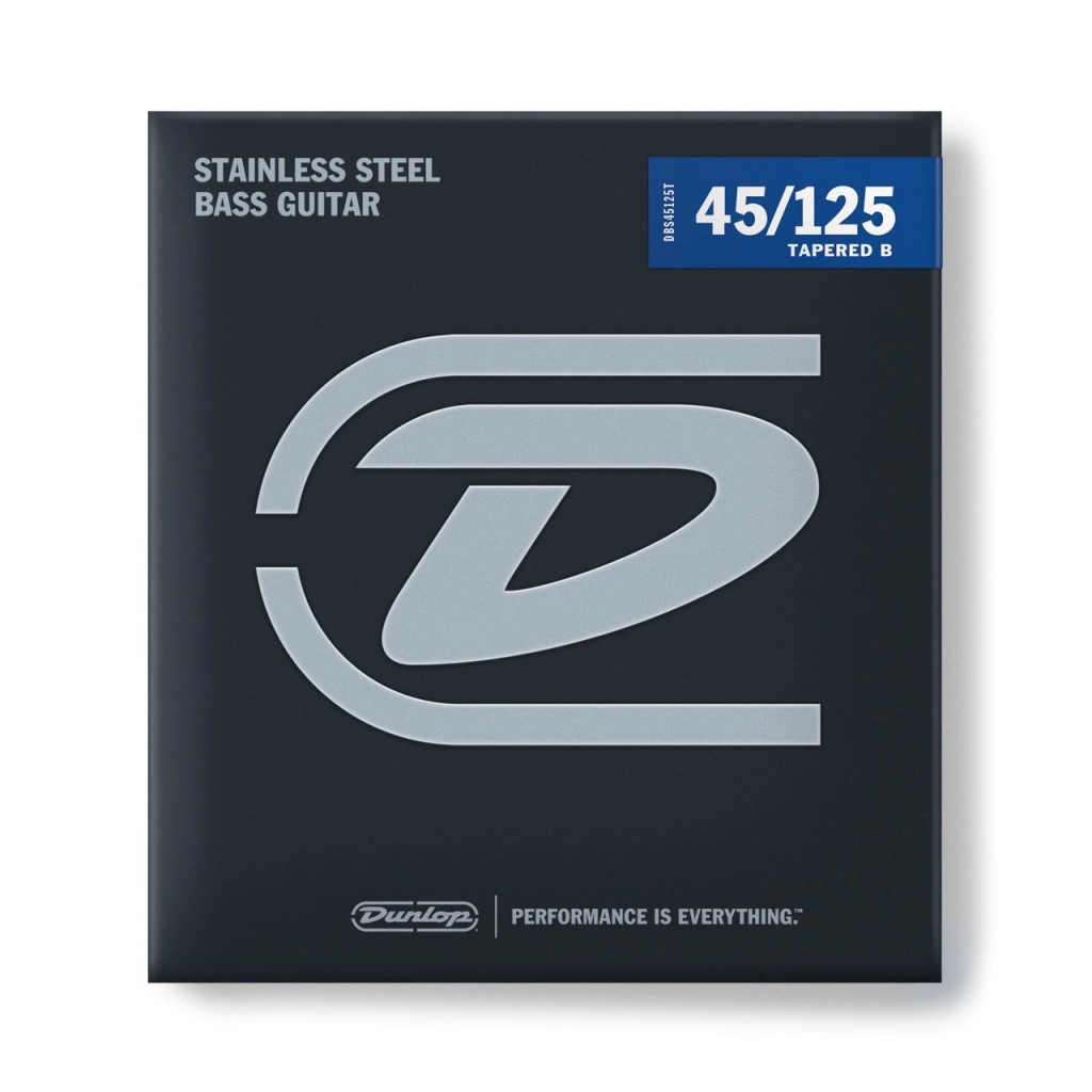 DUNLOP DBS45125T STAINLESS STEEL MEDIUM 5-STRING TAPERED B (45-125)