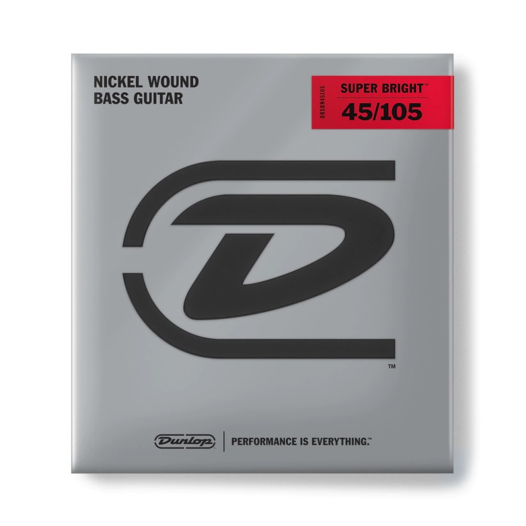 DUNLOP DBSBN45105 SUPER BRIGHT NICKEL (45-105)