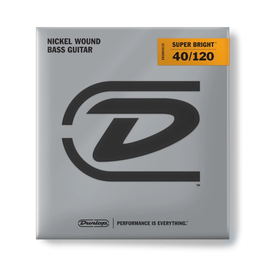 DUNLOP DBSBN40120 SUPER BRIGHT NICKEL (40-120)