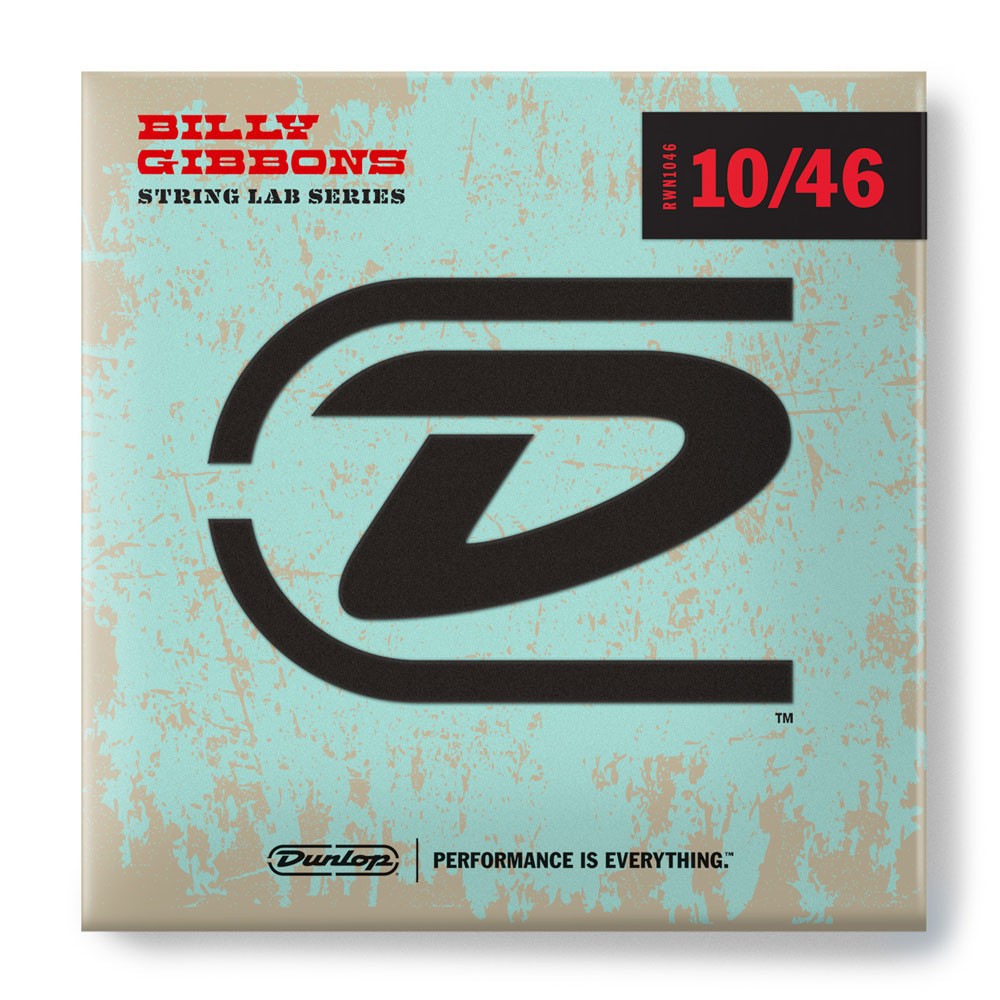 DUNLOP RWN1046 STRING LAB SERIES BILLY GIBBONS GUITAR STRING (10-46)