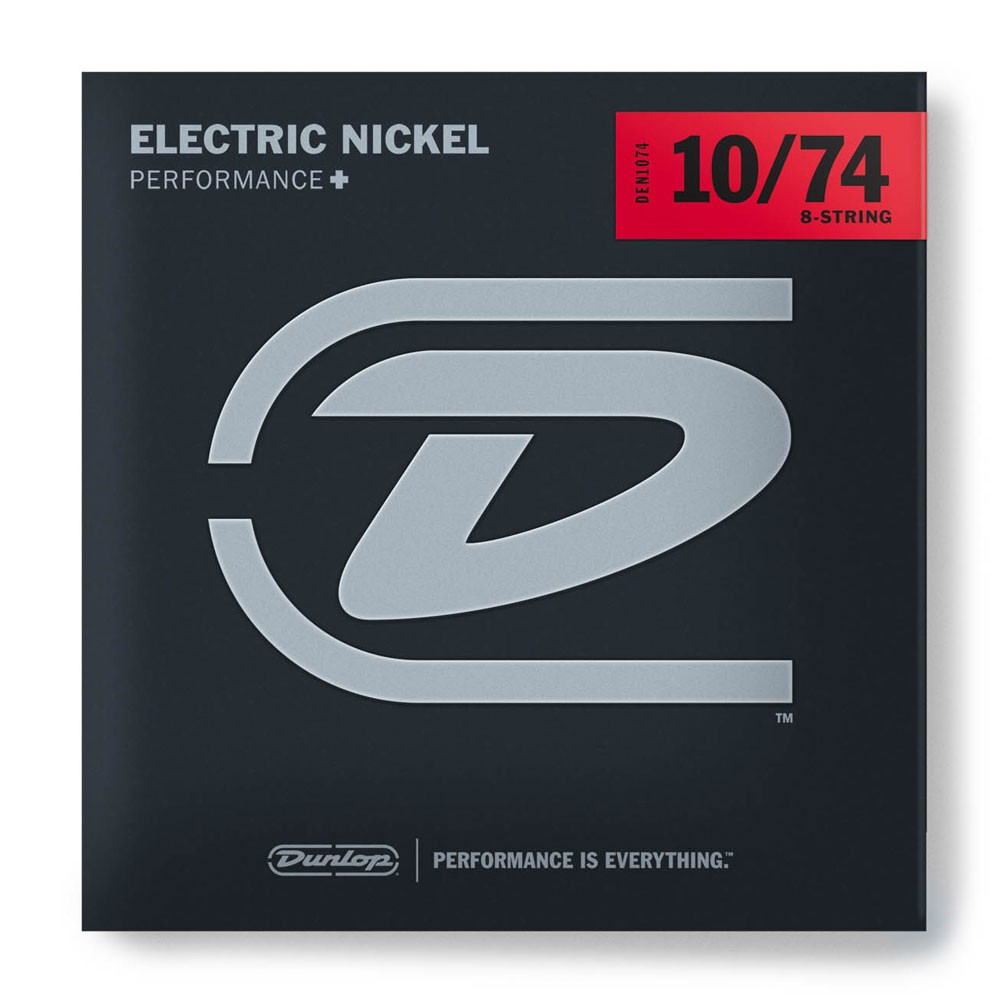 DUNLOP DEN1074 Electric Light 8-String (10-74)