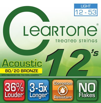 CLEARTONE 7612 ACOUSTIC 80/20 BRONZE LIGHT (12-53)
