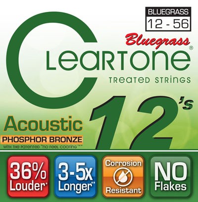 CLEARTONE 7423 ACOUSTIC PHOSPHOR BRONZE BLUEGRASS (12-56)