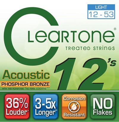 CLEARTONE 7412 ACOUSTIC PHOSPHOR BRONZE LIGHT (12-53)