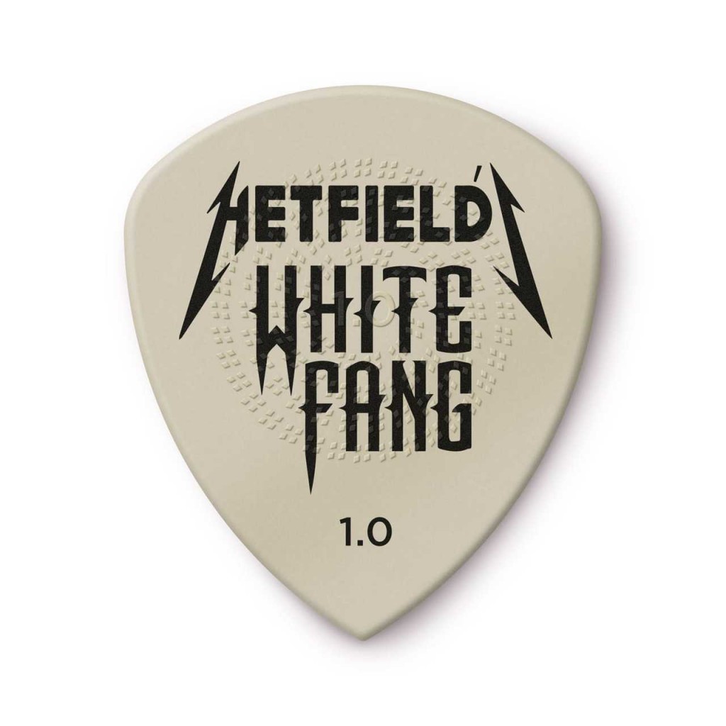 DUNLOP HETFIELD'S WHITE FANG CUSTOM FLOW PICK 1.00