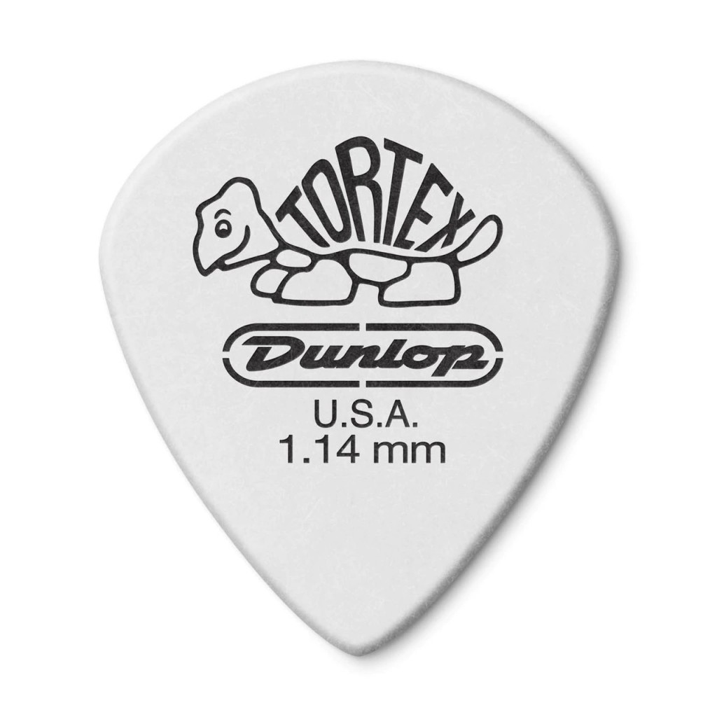 DUNLOP TORTEX WHITE JAZZ III PICK 1.14MM