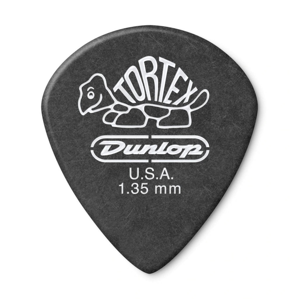 DUNLOP TORTEX PITCH BLACK JAZZ III PICK 1.35MM