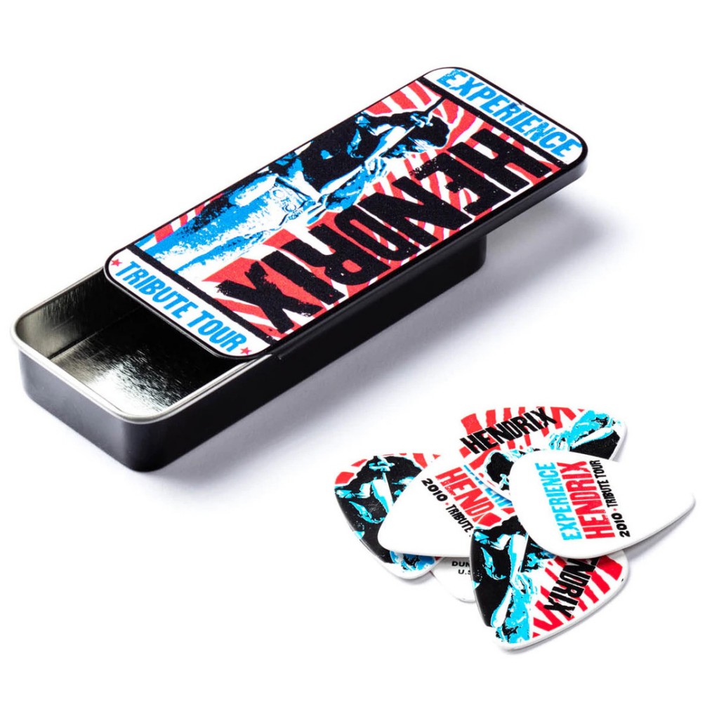 DUNLOP JIMI HENDRIX TRIBUTE TOUR PICK TIN (MEDIUM)