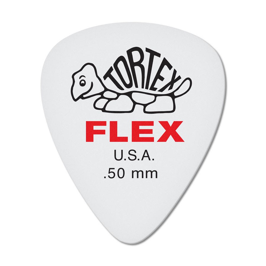 DUNLOP TORTEX FLEX STANDARD PICK .50MM
