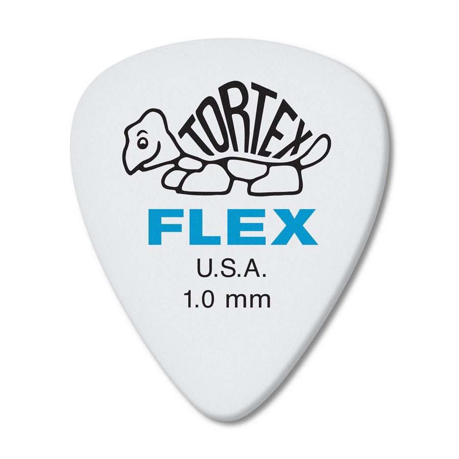 DUNLOP TORTEX FLEX STANDARD PICK 1.0MM