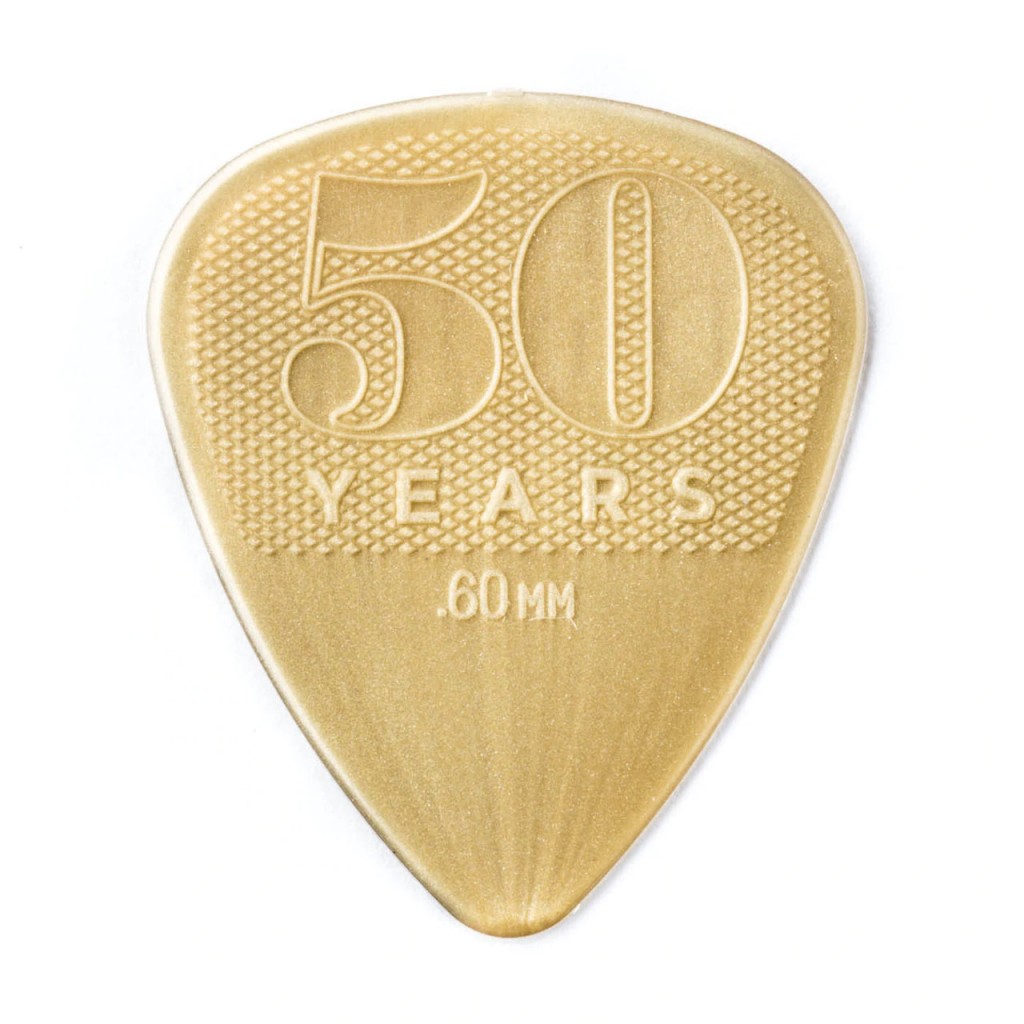 DUNLOP 50TH ANNIVERSARY NYLON STANDARD PICK .60MM