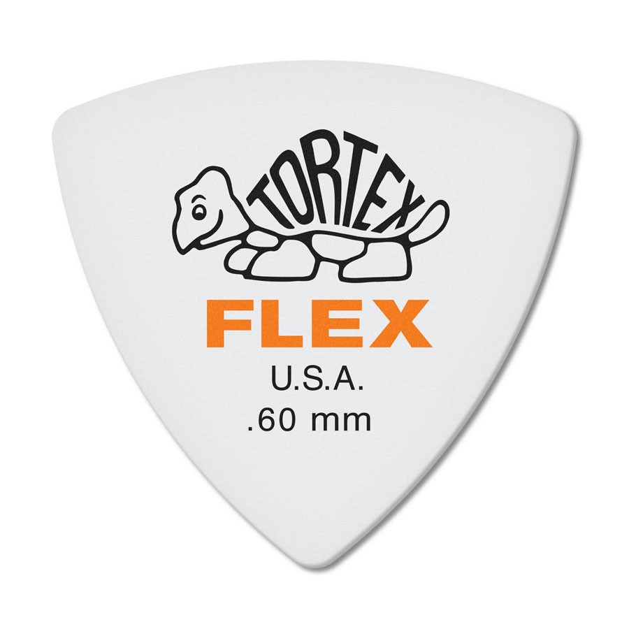 DUNLOP TORTEX FLEX TRIANGLE PICK .60MM