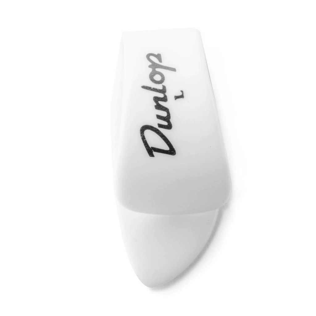 DUNLOP WHITE LARGE THUMBPICKS (12шт)