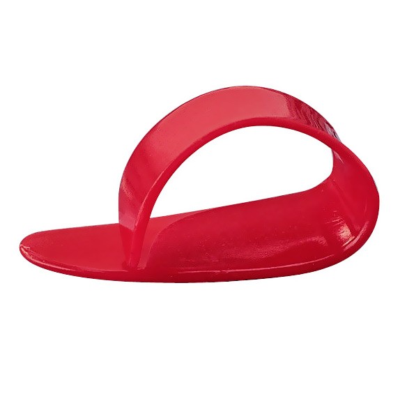 DUNLOP RED DELRIN THUMBPICK MEDIUM (12 шт)