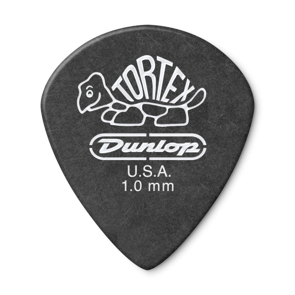 DUNLOP TORTEX PITCH BLACK JAZZ III PICK 1.0MM
