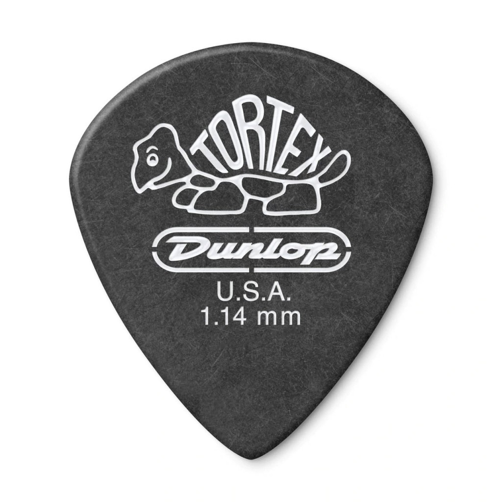 DUNLOP TORTEX PITCH BLACK JAZZ III PICK 1.14MM