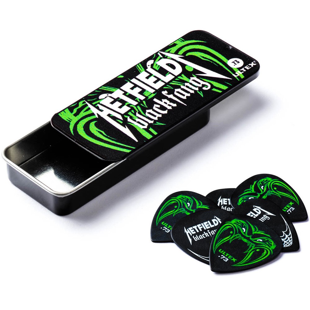 DUNLOP HETFIELD'S BLACK FANG PICK TIN .73MM