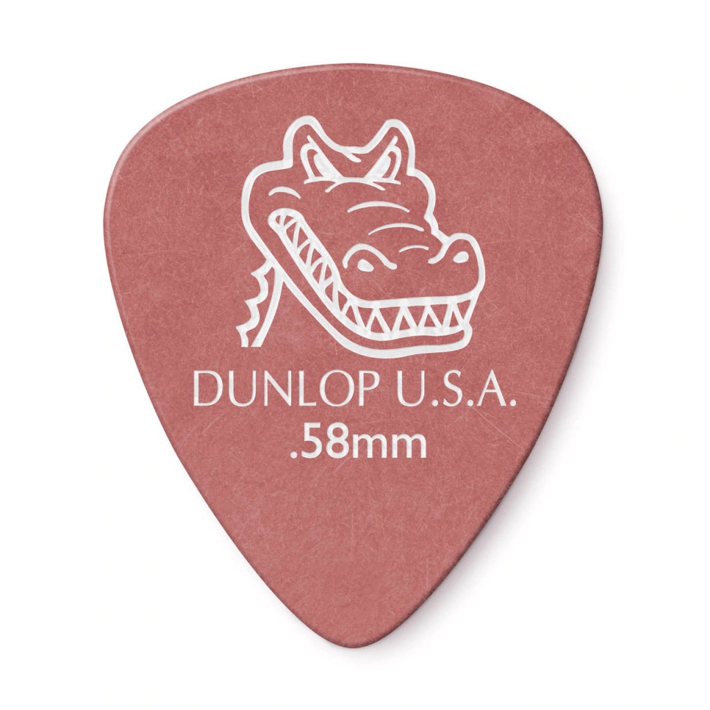 DUNLOP GATOR GRIP PICK .58MM
