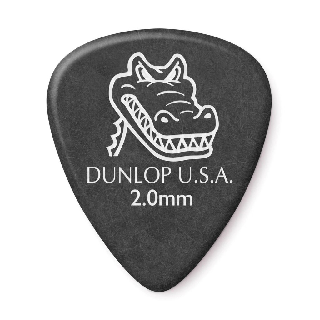 DUNLOP GATOR GRIP PICK 2.0MM