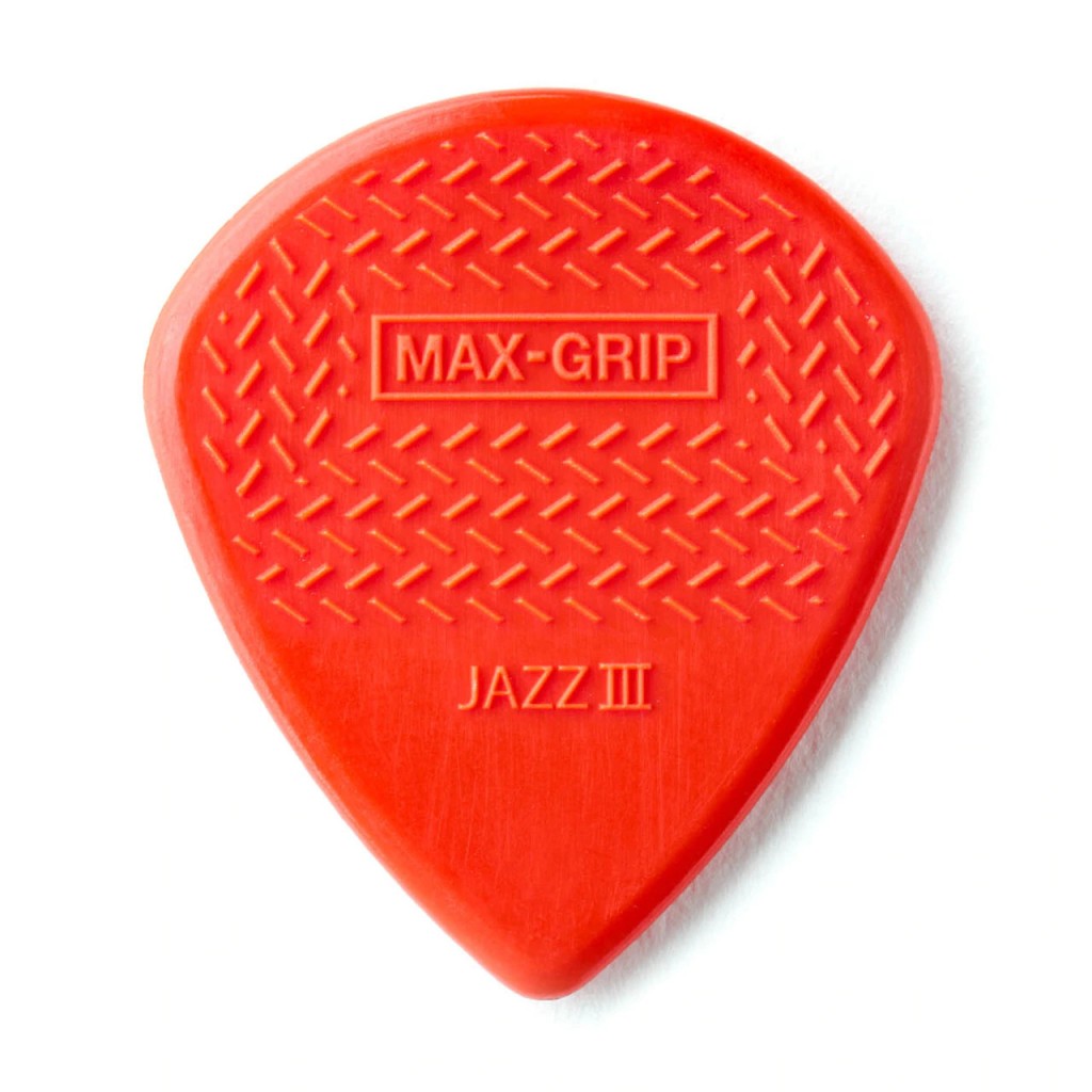 DUNLOP MAX-GRIP JAZZ III NYLON PICK