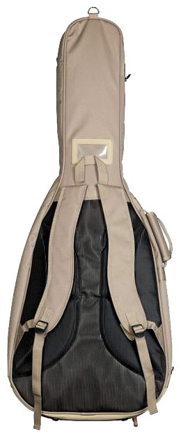 ROCKBAG RB20448K Student Line Cross Walker - Classical Guitar Gig Bag - Khaki