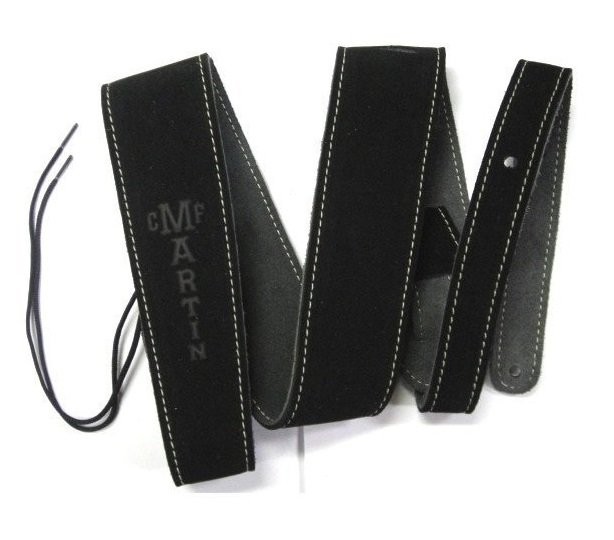MARTIN BLACK SUEDE STRAP