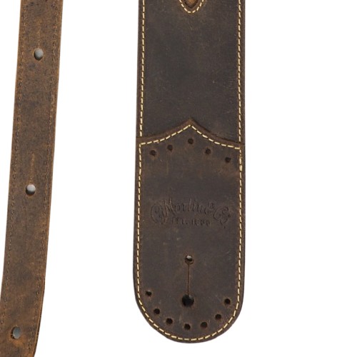 MARTIN WINGTIP GUITAR STRAP (DARK BROWN)