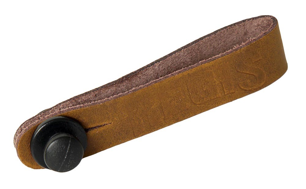 FZONE R123 REGIS HEADSTOCK GUITAR STRAP ADAPTER (BROWN)