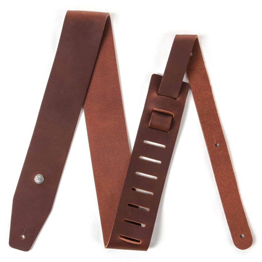 DUNLOP BMF13BR BMF 2.5 IN BELT LEATHER BROWN STRAP