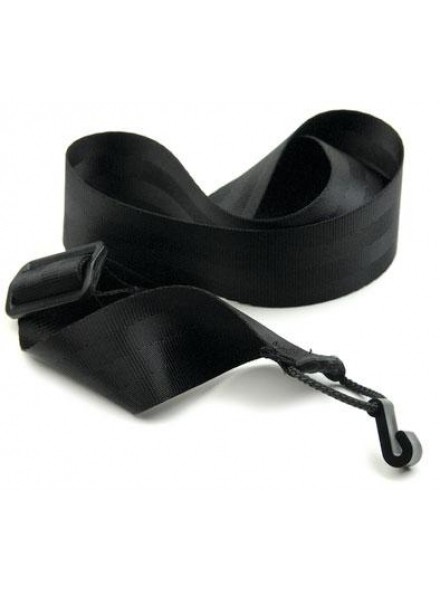 D'ADDARIO NYLON CLASSICAL GUITAR STRAP (BLACK)