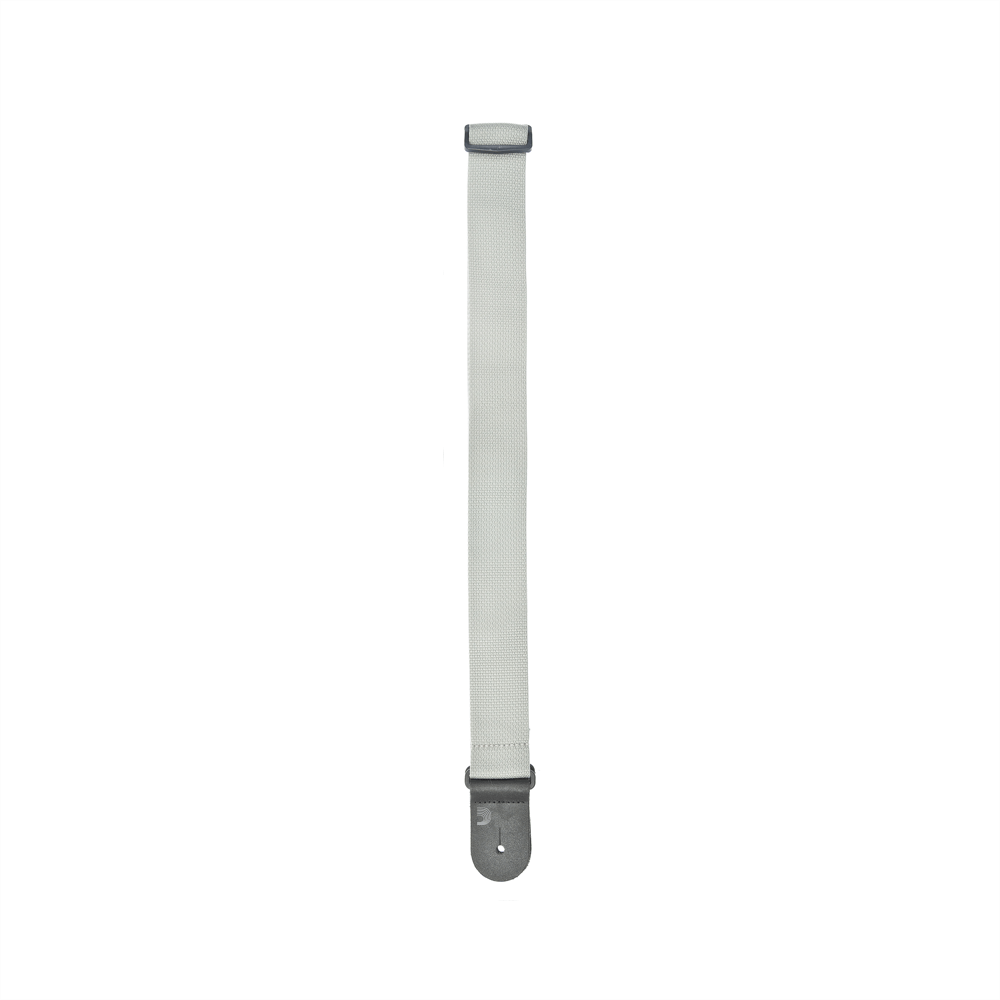 D'ADDARIO PWS105 POLYPRO GUITAR STRAP (SILVER)
