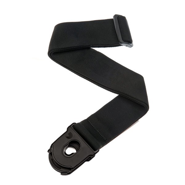 D'ADDARIO PLANET LOCK GUITAR STRAP (BLACK)