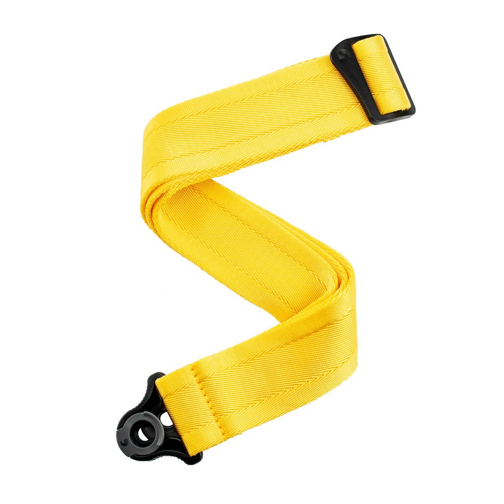 D'ADDARIO 50BAL07 AUTO LOCK GUITAR STRAP (MELLOW YELLOW)