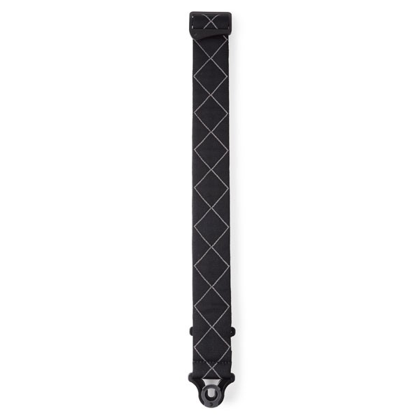 D'ADDARIO 50BAL02 AUTO LOCK GUITAR STRAP (BLACK PADDED DIAMONDS)