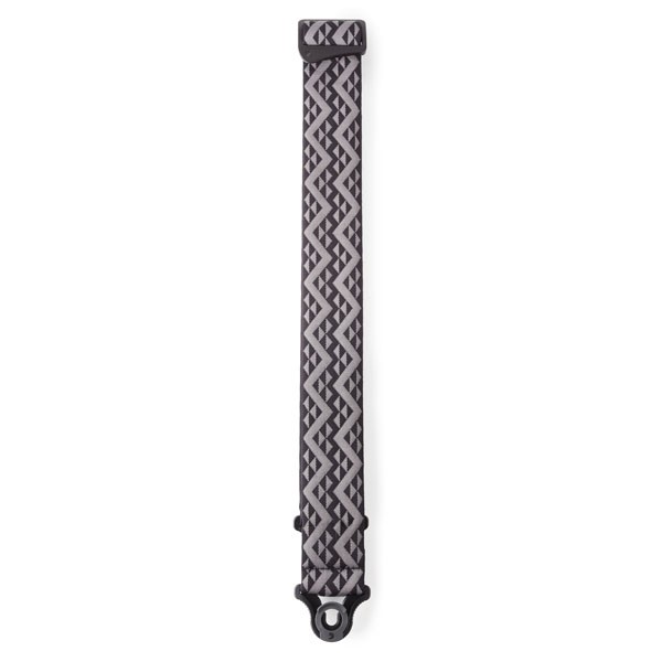 D'ADDARIO 50BAL03 AUTO LOCK GUITAR STRAP (BLACK PADDED GEOMETRIC)