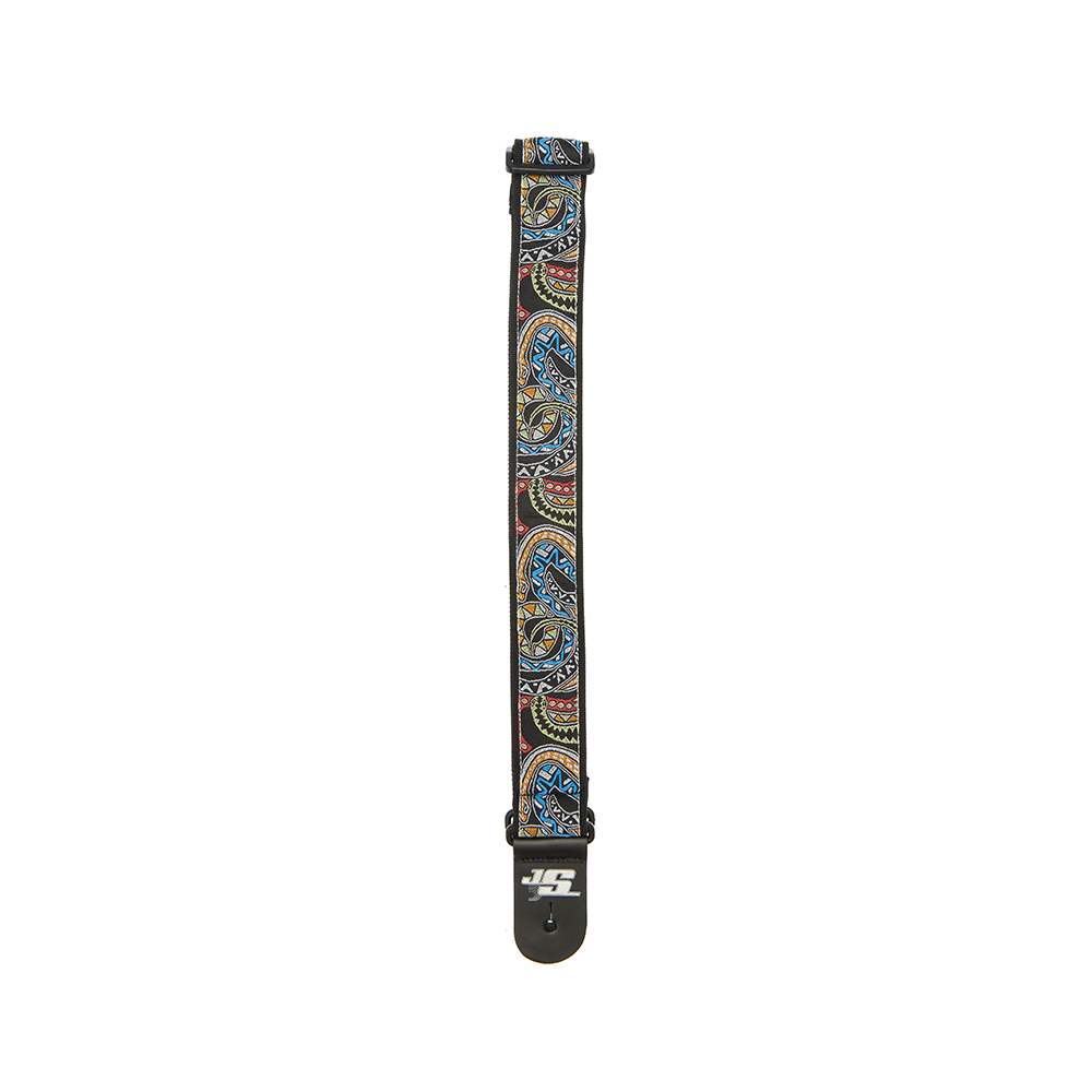 D'ADDARIO JOE SATRANI WOVEN GUITAR STRAP (Snakes Mosaic)