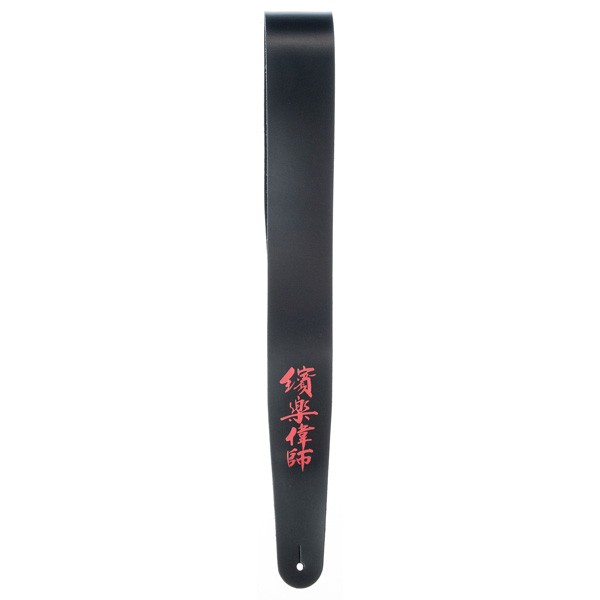 D'ADDARIO 25LCHN ICON LEATHER GUITAR STRAP, CHINESE SCRIPT