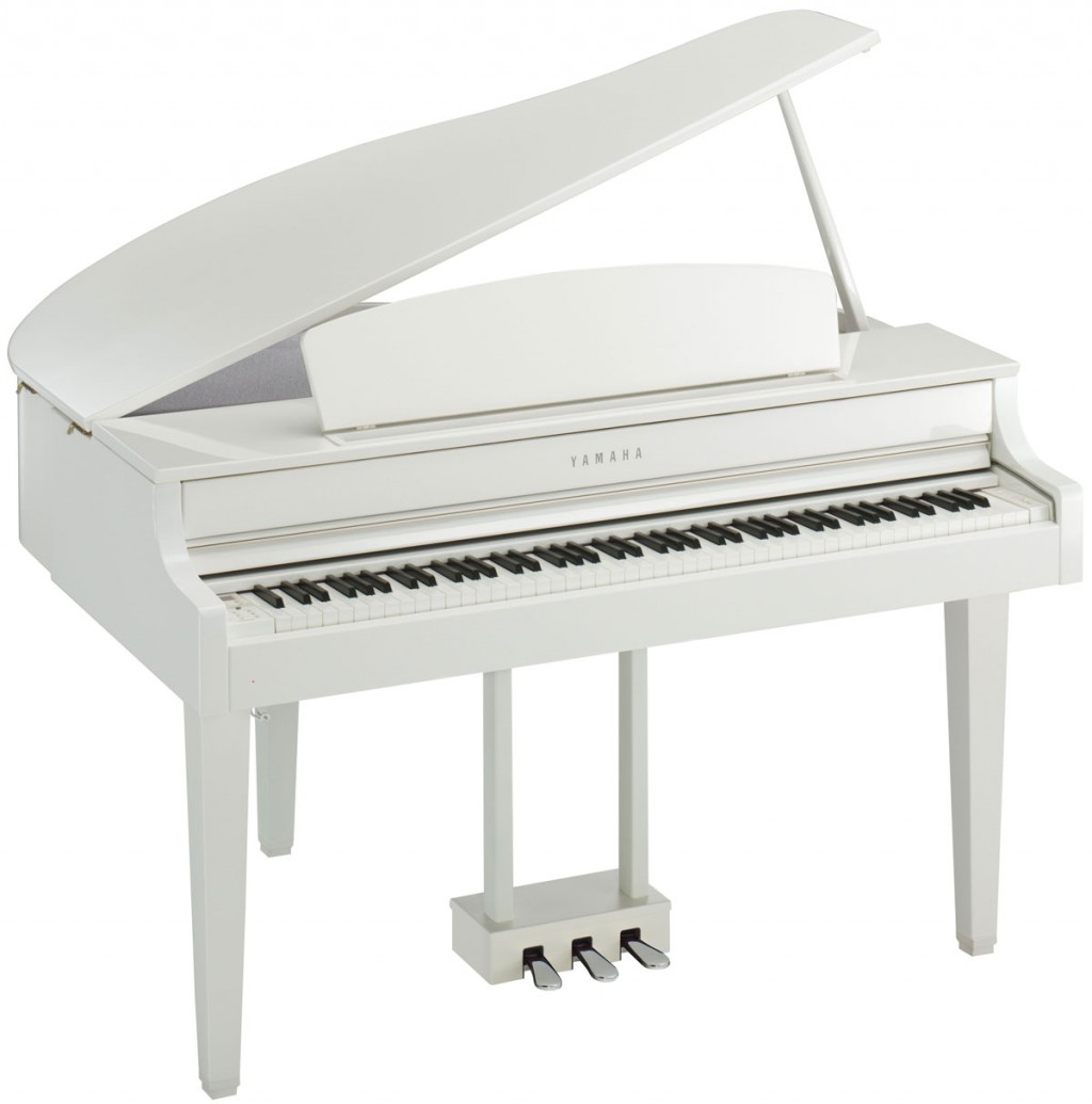 YAMAHA Clavinova CLP-665GP (Polished White)