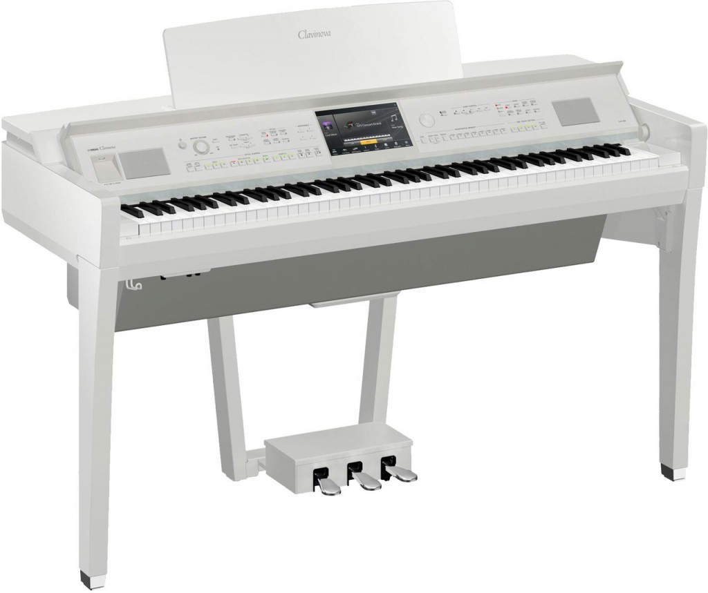YAMAHA Clavinova CVP-809 (Polished White)