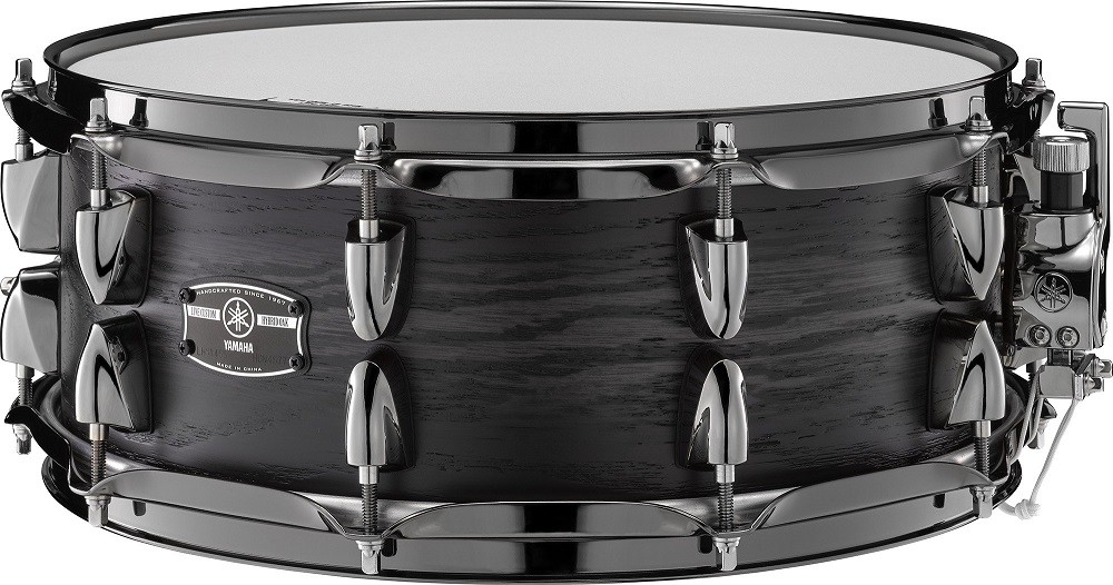 YAMAHA LHS1455 14" Live Custom Hybrid Oak Snare (UZU Charcoal Sunburst)