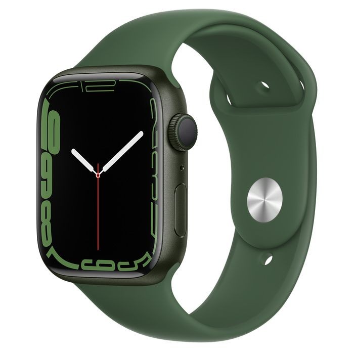 Apple Watch Series 7 GPS 41mm Green Aluminum Case With Green Sport Band (MKN03)